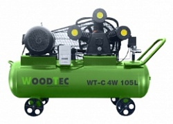Поршневой компрессор WoodTec WT-C 4W 105L